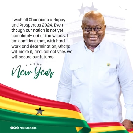President Akufo-Addo New Year message