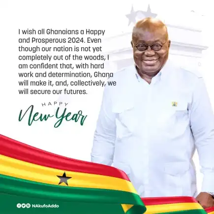 President Akufo-Addo’s New Year message
