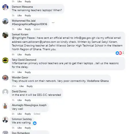 Some Basic School Teachers Laptops Not Supplied After Two Years: Does The GES Care?