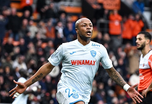 Dede Ayew's Spectacular Bicycle Kick Wins French Ligue 1 Goal Of The Month For January