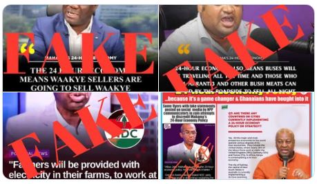 NPP's Fake News on Mahama's 24-Hour Economy