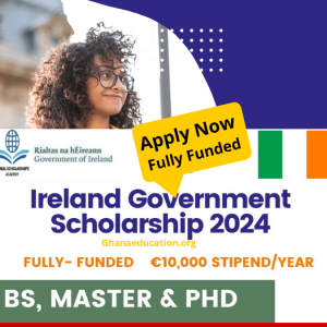 Government of Ireland International Education Scholarship, Ireland