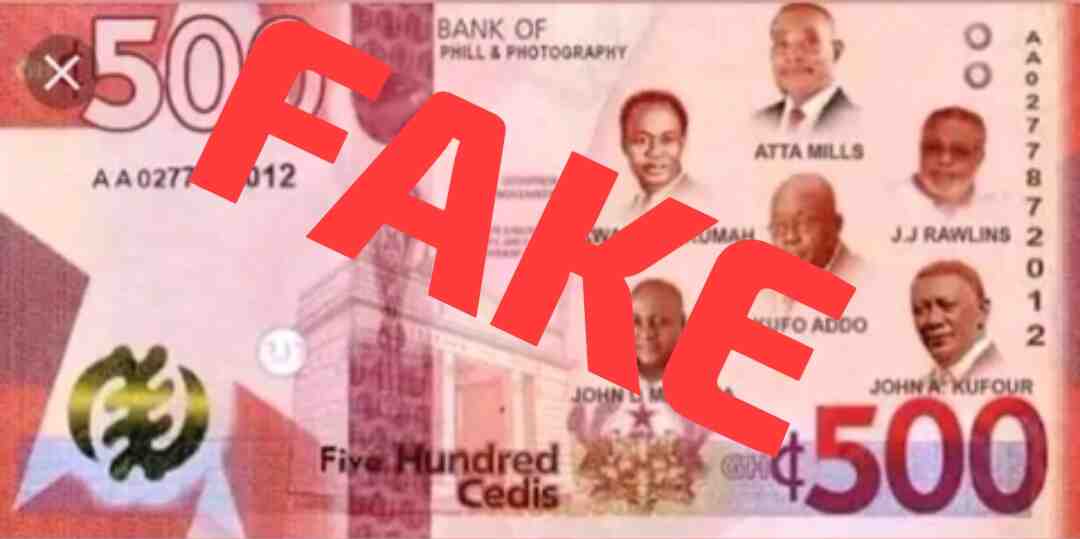 Bank Of Ghana Reacts To New 500 Cedis Note In Circulation