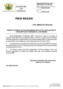 Breaking News: Govt Officially Suspends VAT on Electricity