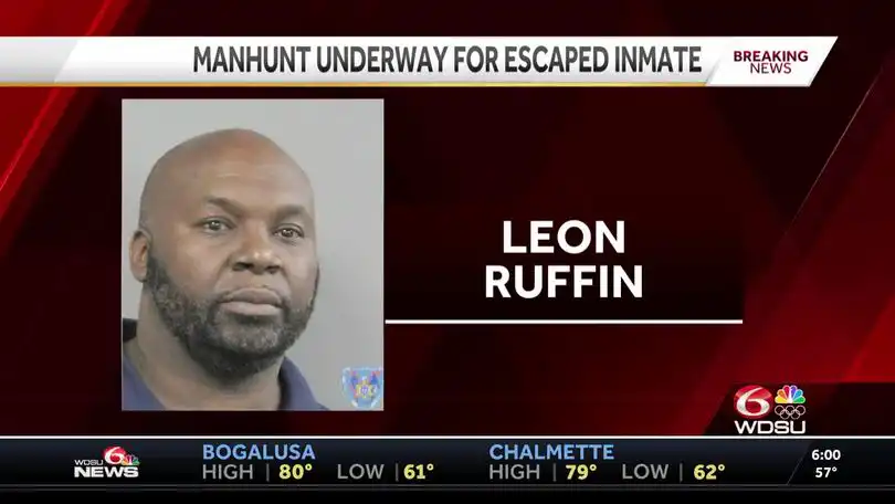 Louisiana Inmate Escaped Custody After Pepper Spraying Deputy, Stealing Officer’s Car