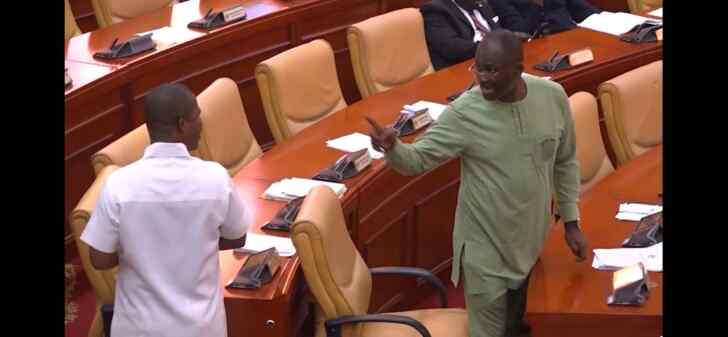 Ken Agyapong Fights Sly Tetteh In Parliament Over Unpaid Personal Loan - See Video