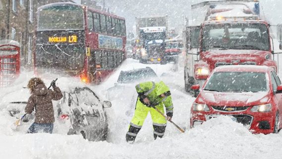 Latest Weather Map Shows London To Be Hit By Snow Within Days