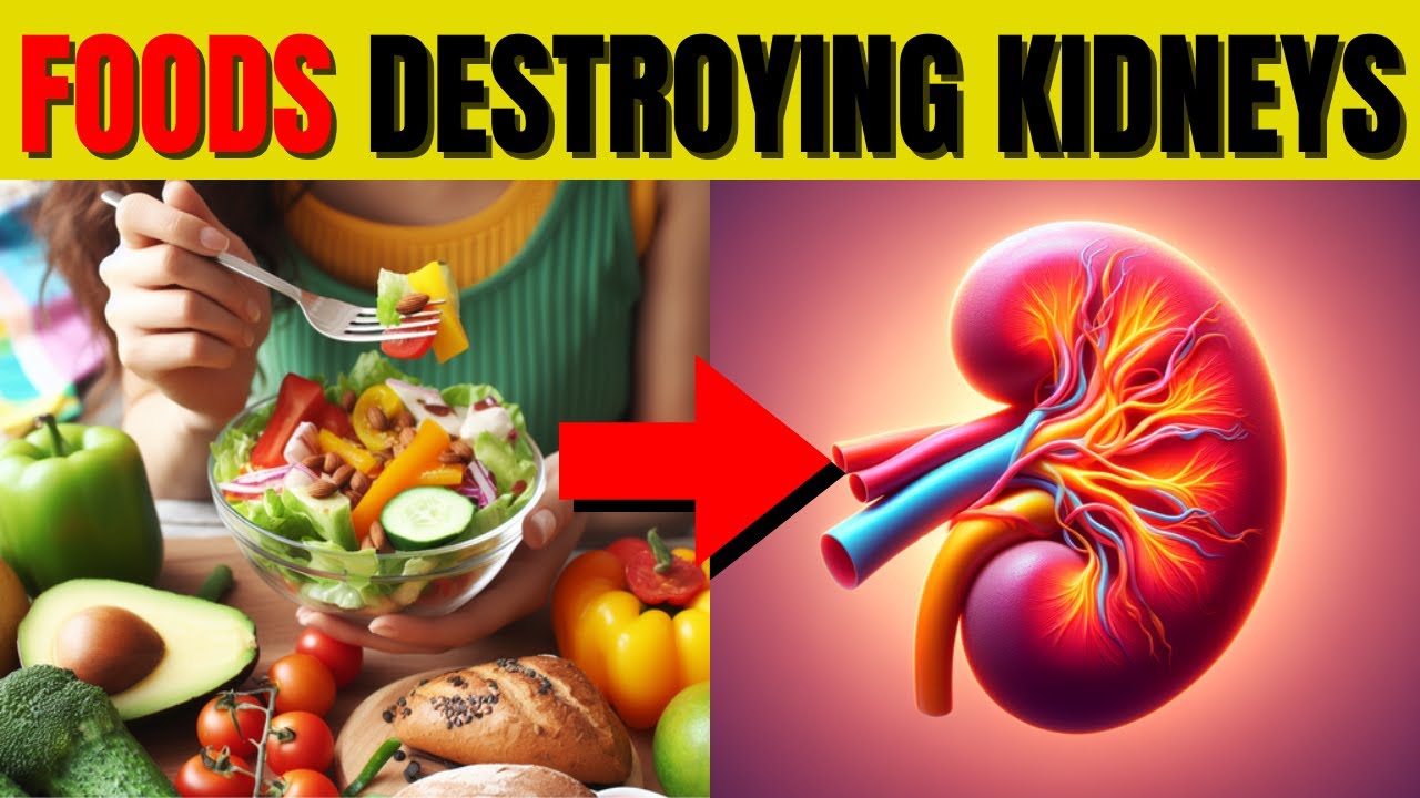 6 foods that damage kidneys