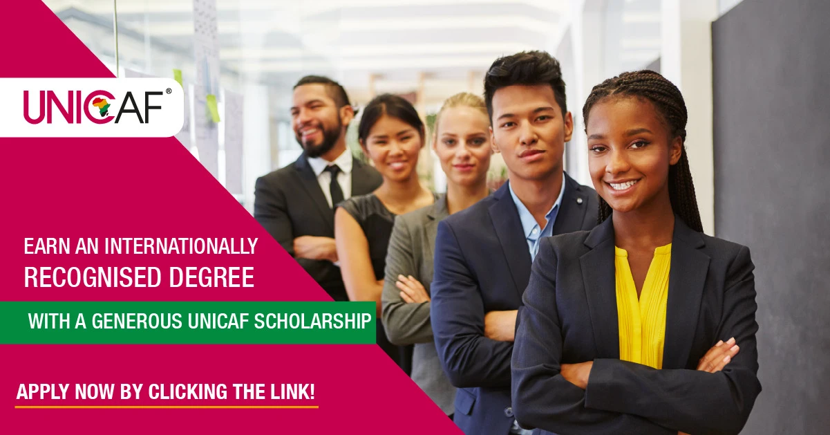 UNICAF Scholarship and study for Masters and PhD