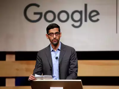 Sundar Pichai, the CEO of Google and Alphabet Educational qualification tech companies 