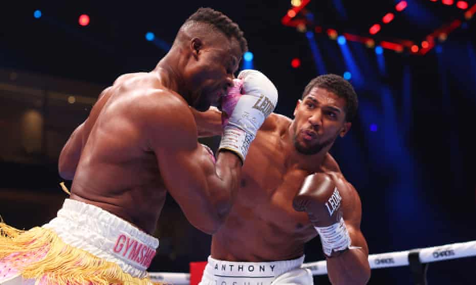 Anthony Joshua Knocks Out Francis Ngannou In Second Round