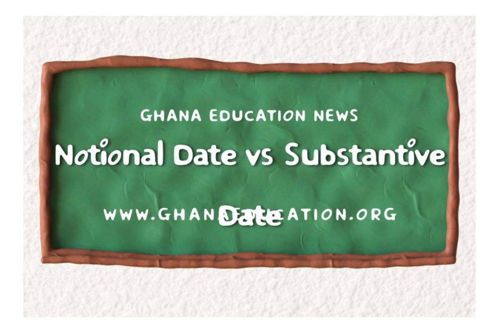 GES’s Promotion Notional Date and Substantive Date
