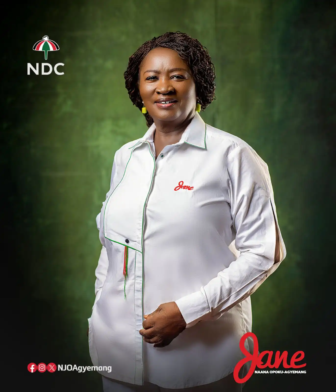 Jane Naana is John Mahama's Running Mate