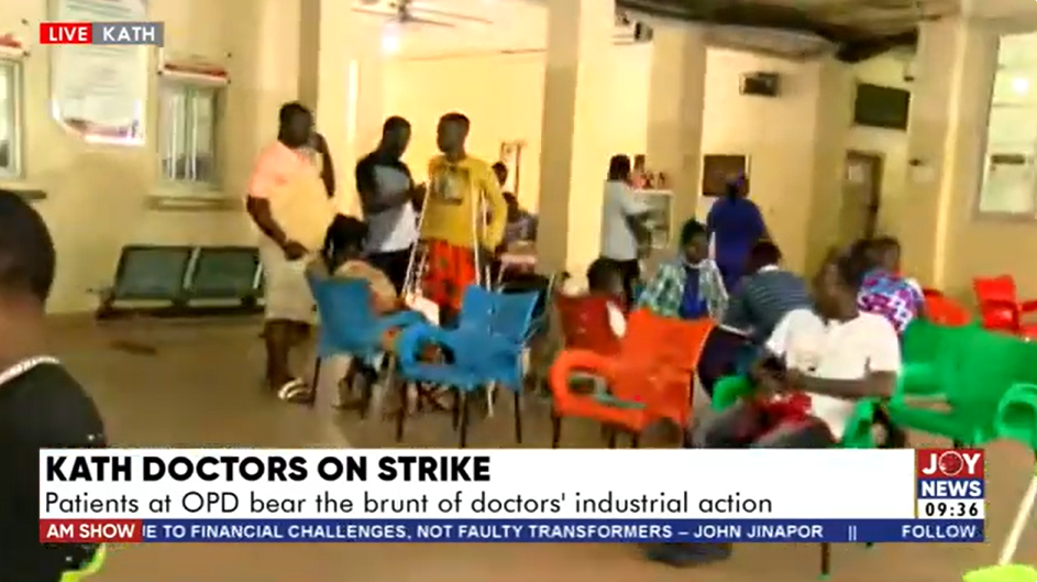 Patients stranded as KATH doctors’ Go On Strike