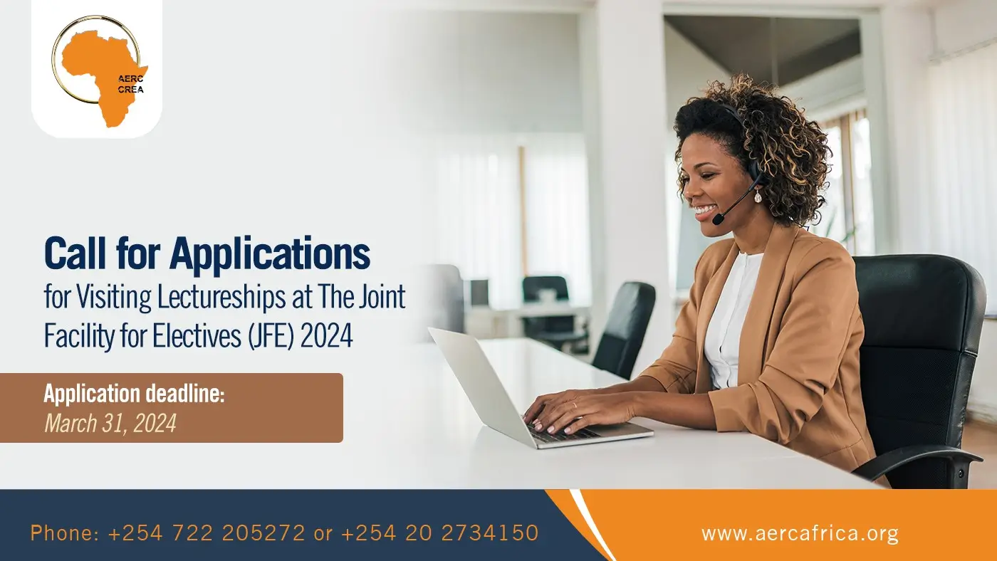 2024 AERC Masters Scholarship | Fully Funded  | Apply Here