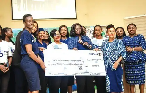 FBNBank Women’s Network supports girls education
