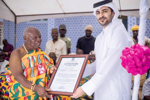 Qatar Charity inaugurates Hayaat SHS in Oyibi