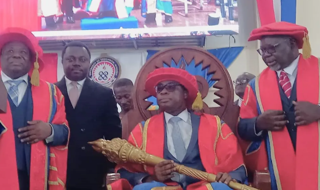 Prof Jobson Mitchual inducted as 5th Vice Chancellor of UEW 