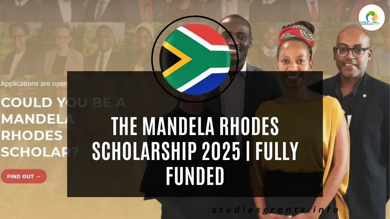 Mandela Rhodes Scholarships 202425 in South Africa