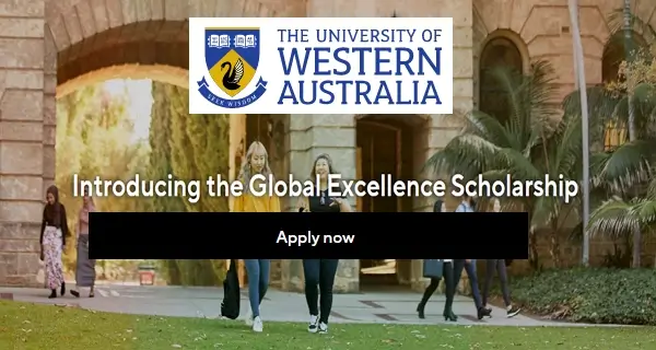 University of Western Australia Global Excellence Scholarship 2024
