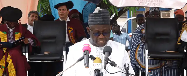 Professor Amin Alhassan speaks at 20th Congregation of Islamic University College