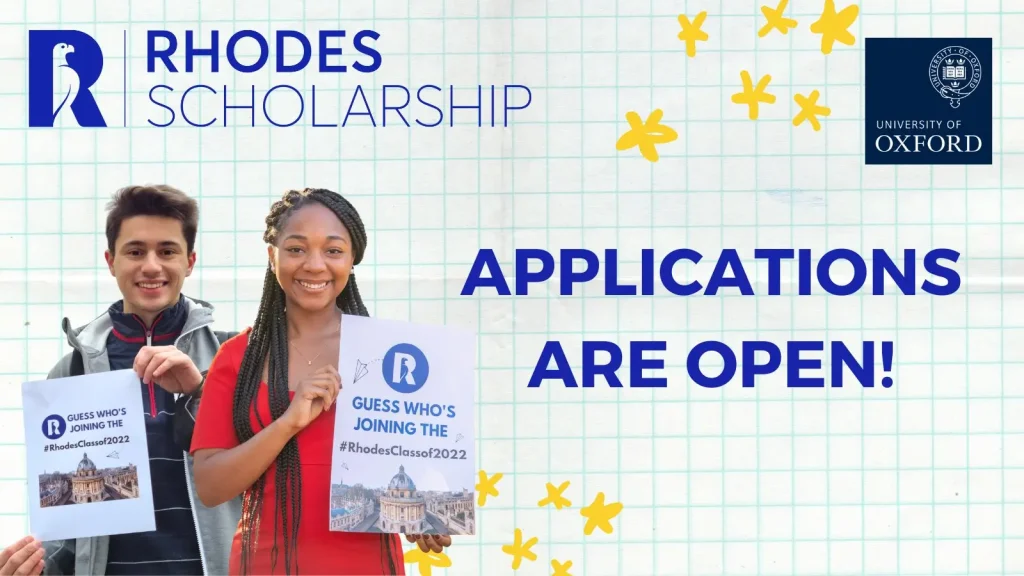 Rhodes Scholarship 2024 | Study At The University of Oxford