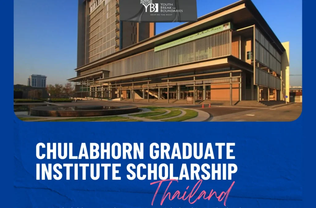 Chulabhorn Graduate Institute Scholarship 2025 in Thailand