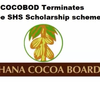 COCOBOD terminates Free SHS scholarship scheme
