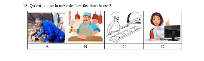 WAEC Sample BECE French Questions Paper 1