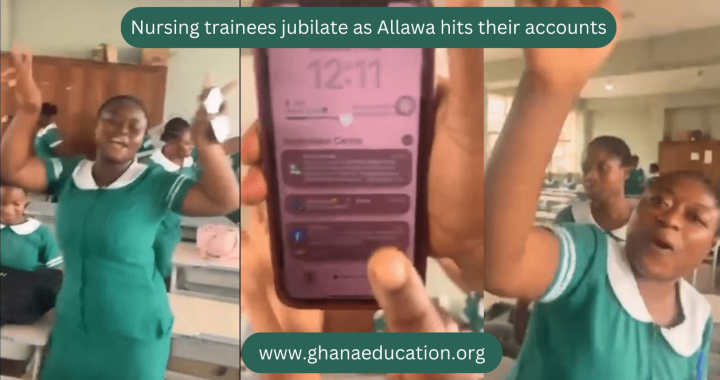 Nursing trainees jubilate as Allawa hits their accounts