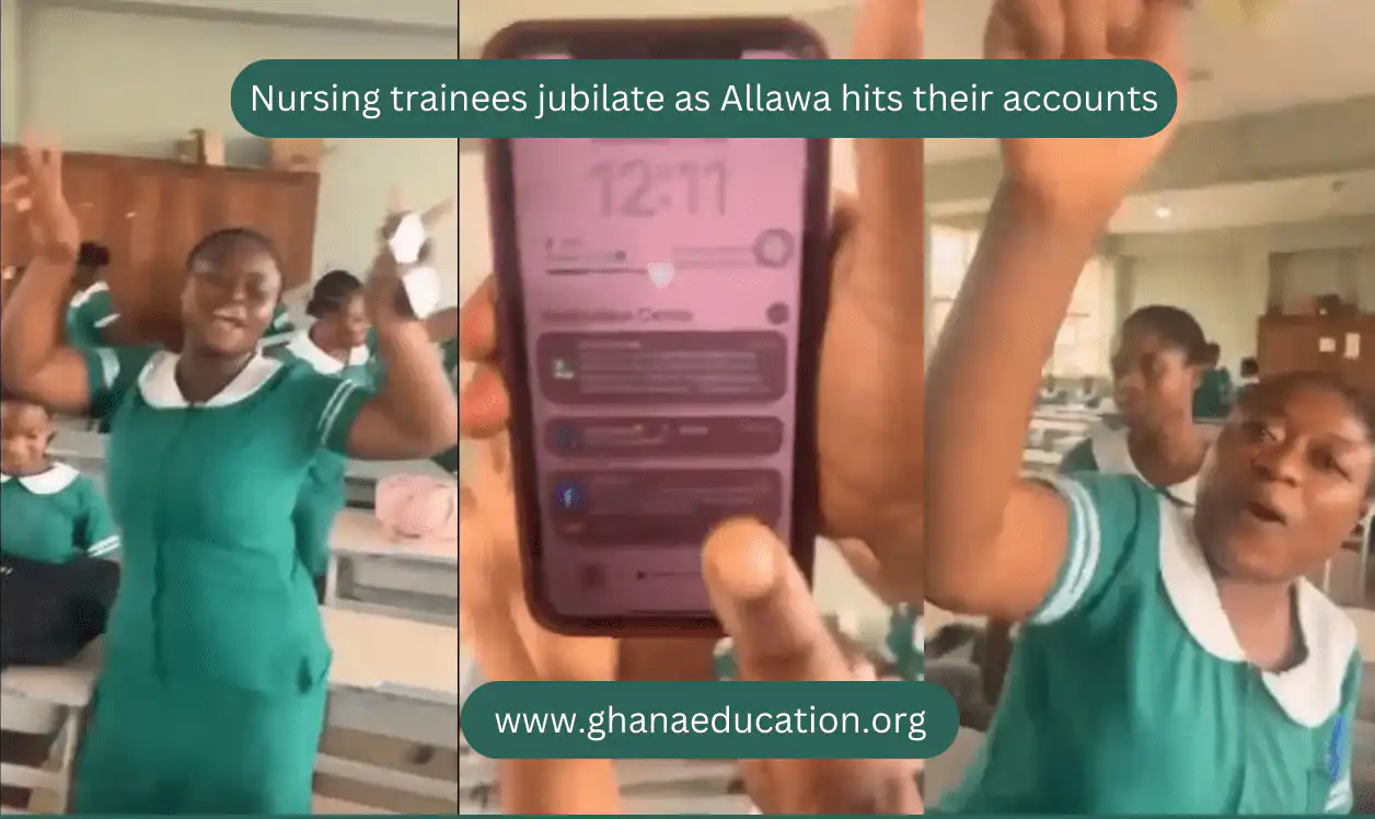Nursing trainees jubilate as Allawa hits their accounts