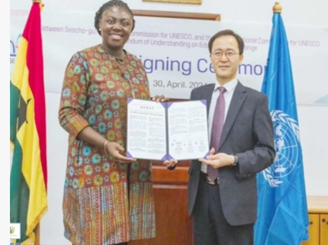 Ghana, South Korea sign MoU for education exchange programme