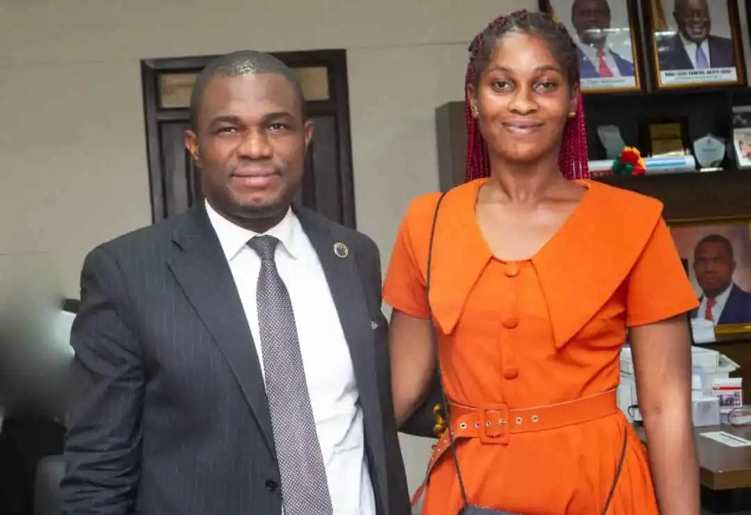 GES Director General To Sponsor Akosua Adjei Boateng’s Tertiary Education