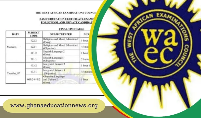 WAEC is 90% ready for 2024 BECE