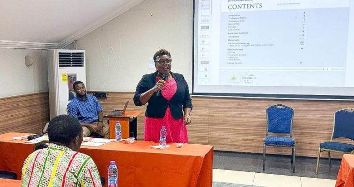 GES Trains Staff on New Visual Identity Standardization Guidelines