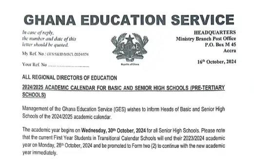 First-year SHS students to report on Oct 30