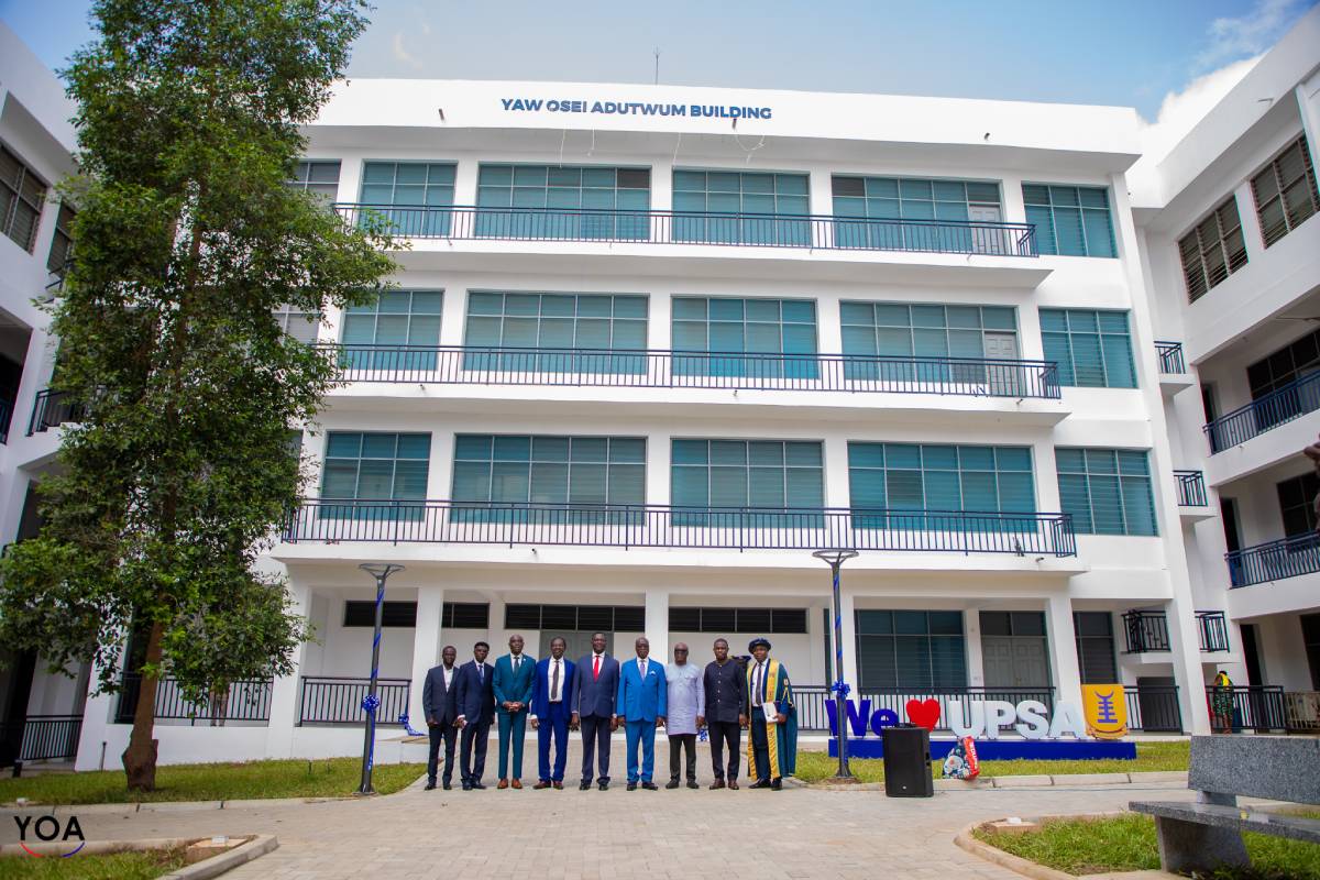 UPSA names lecture hall after Education Minister Yaw Osei Adutwum