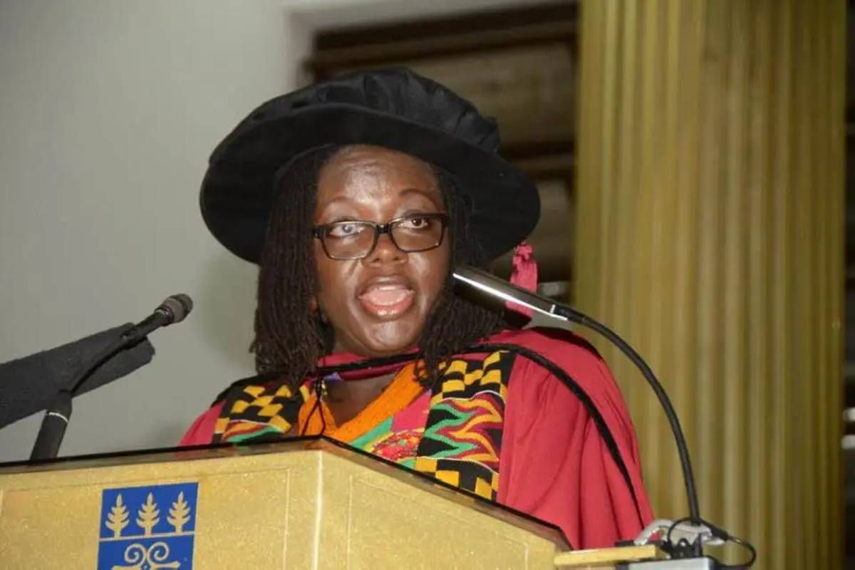 Profile of ‘Prof Nana Aba Appiah Amfo’ first female University of Ghana Vice-Chancellor