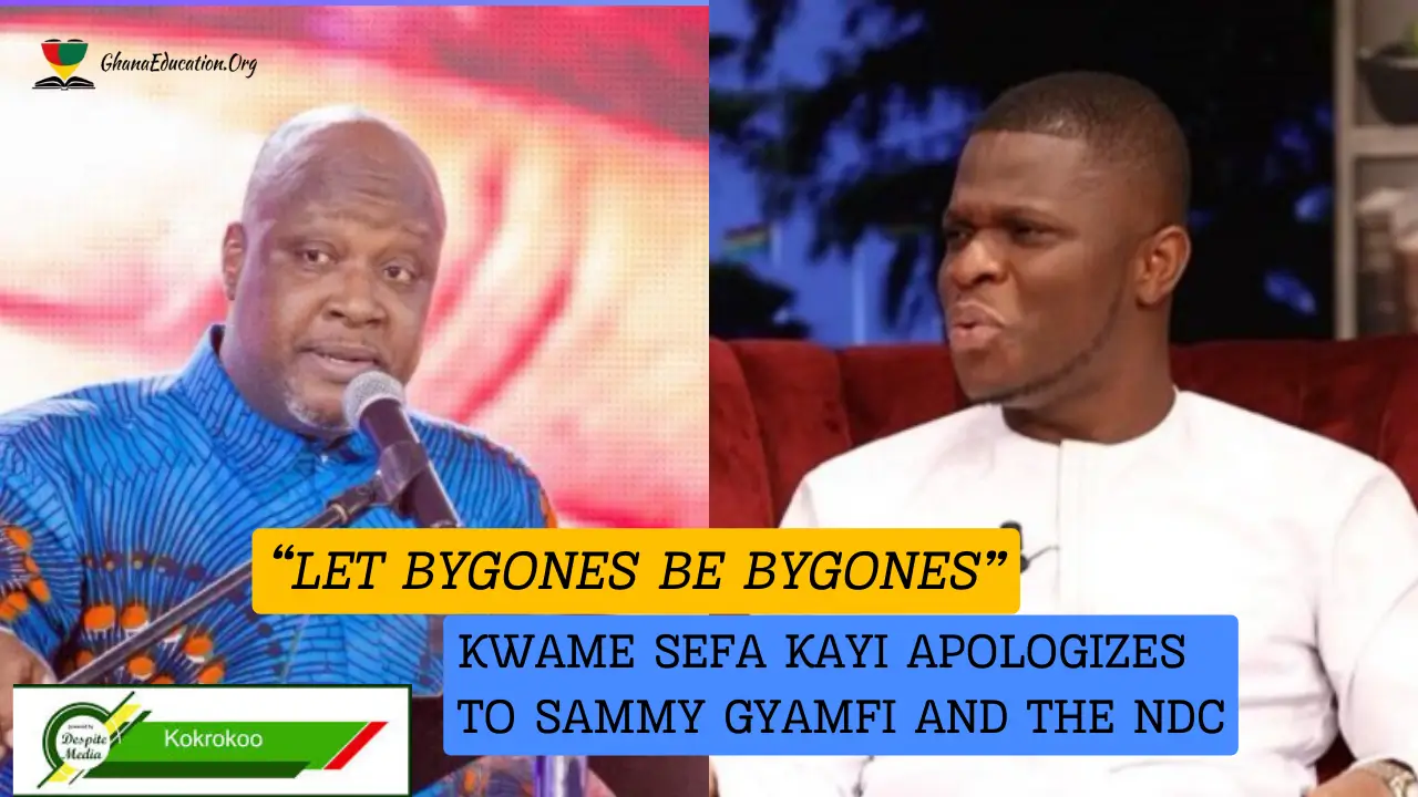Kwame Sefa Kayi Apologizes To The NDC After 5 Years of Boycotting Peace FM’s Kokrokoo Show