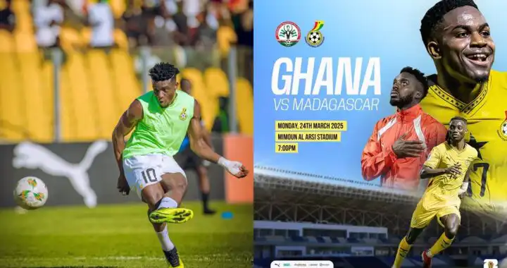 Watch Live: Madagascar Vs Ghana World Cup Qualify