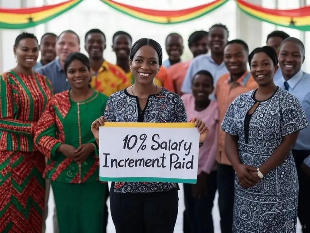 10% Salary Increment Paid