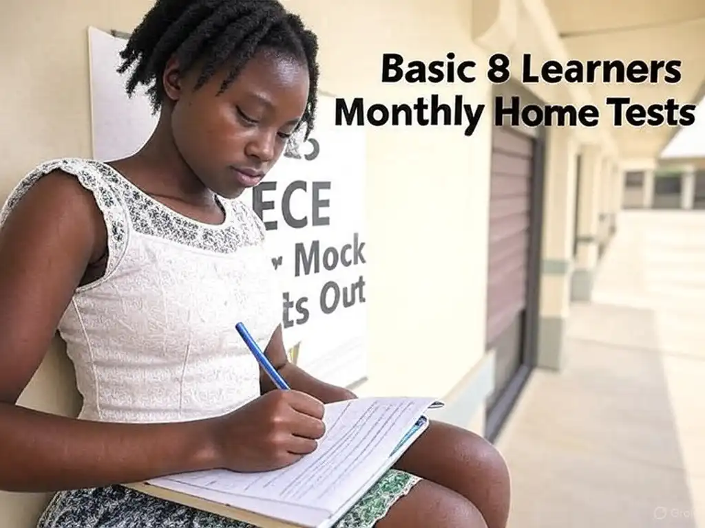 Basic 8 learners for Monthly Home Tests