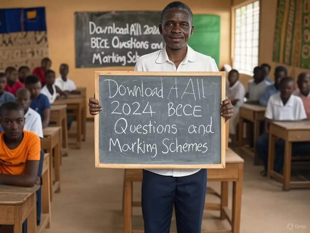 Download all 2024 BECE Questions and Marking Schemes