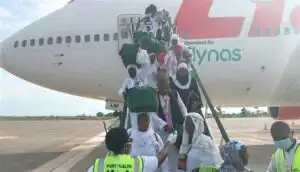 Ghanaian Pilgrims Arrive in Jedda