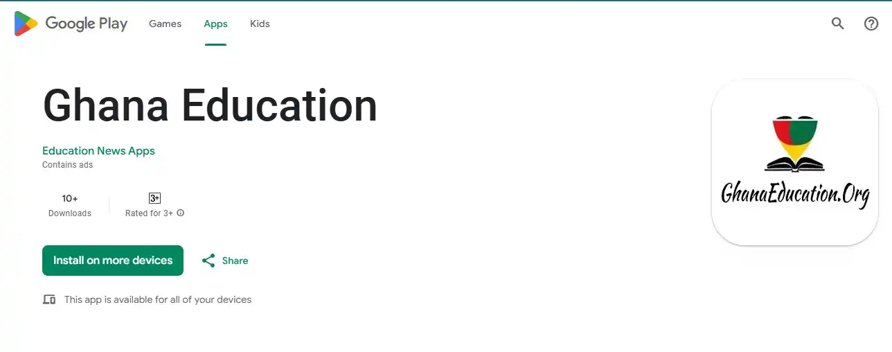 Ghana Education App