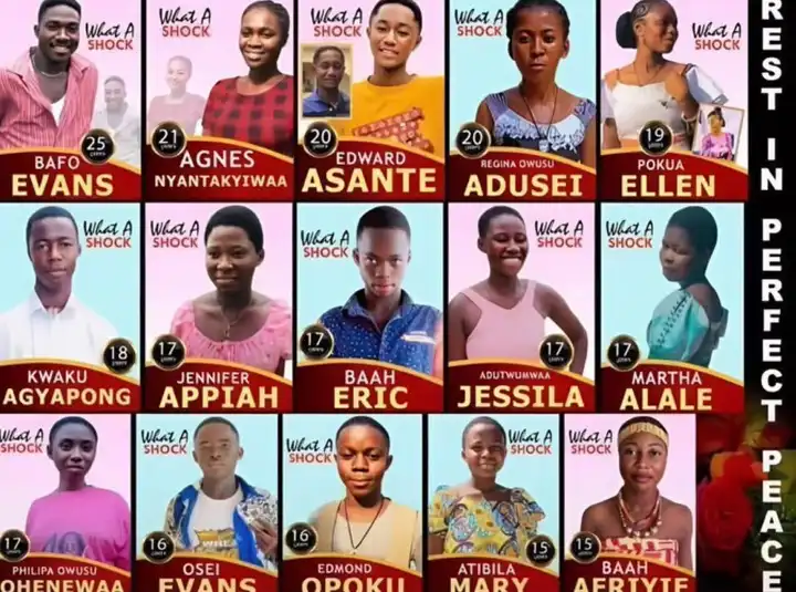 15 Youth Buried in One Pit After Fatal Church Trip On Accra-Kumasi Highway