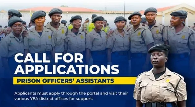 Prison Officers’ Assistants Recruitment