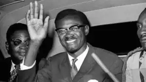 Patrice Lumumba, the former leader of the Democratic Republic of the Congo