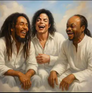 Viral Image Breaking the Internet: Daddy Lumba, Michael Jackson, & Bob Marley