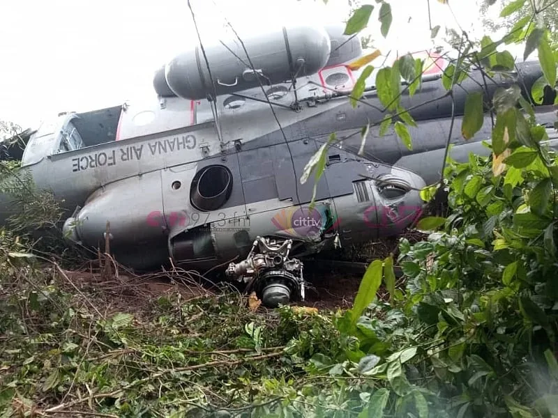 Ghana Army Helicopter Carrying Defense Minister, Others Crashes